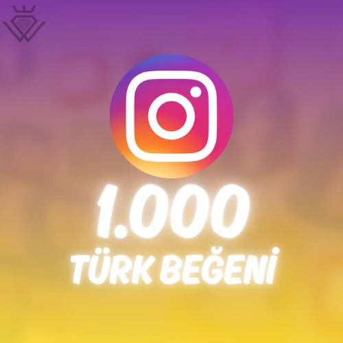 Instagram 1.000 Türk Beğeni - Keşfet Etkili