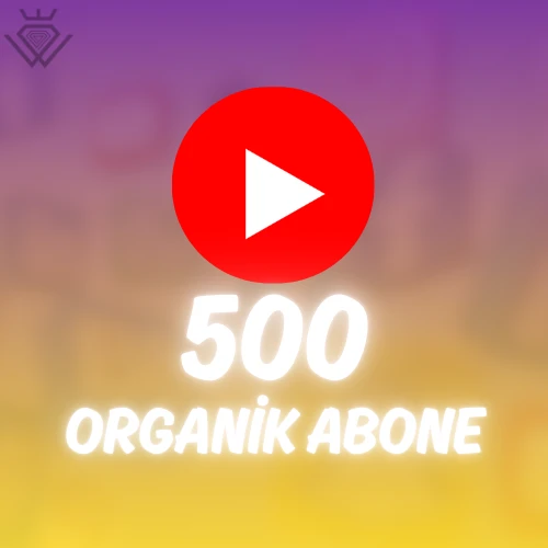 YouTube 500 Organik Abone - Güvenli İşlem