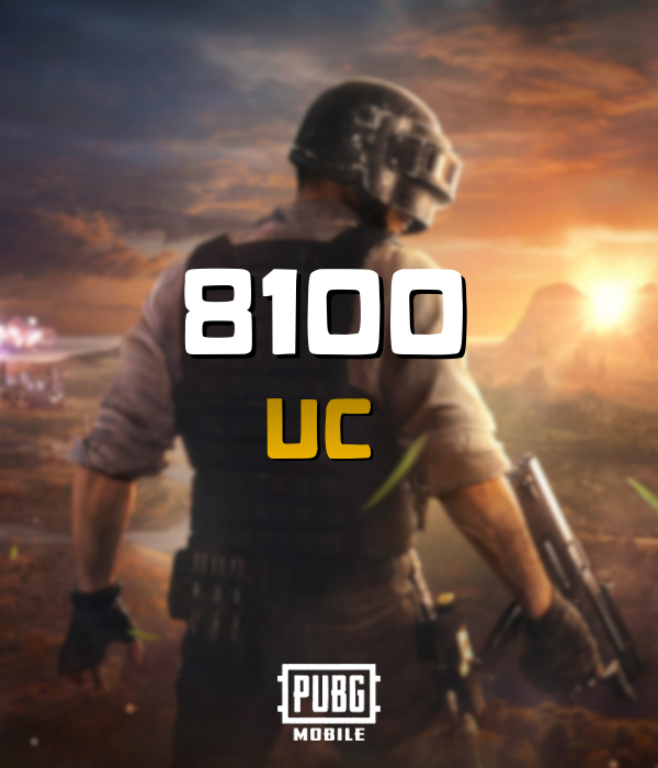 Pubg Mobile 8100 UC TR ID