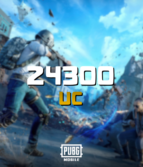 PUBG Mobile 24300 UC E-Pin