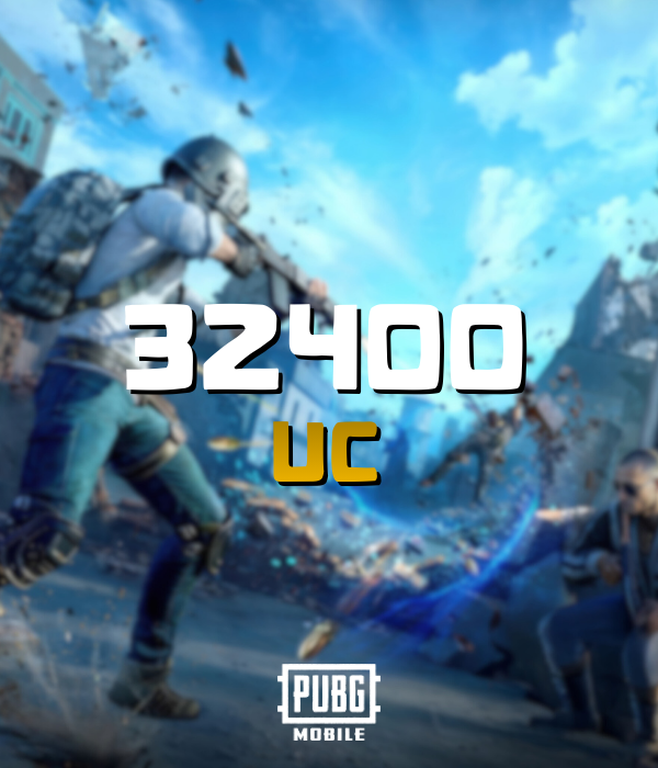 PUBG Mobile 32400 UC E-Pin
