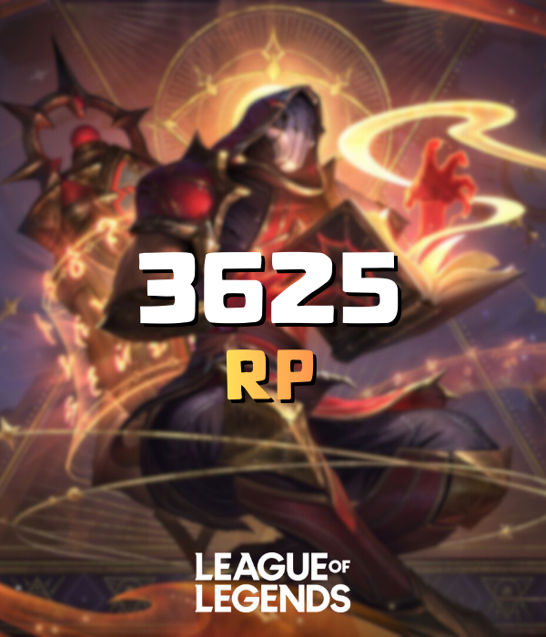 League Of Legends 3625 RP