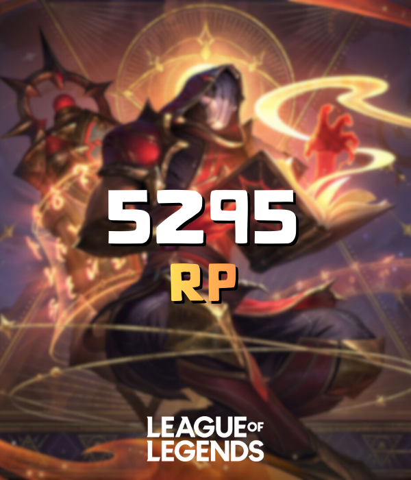 League Of Legends 5295 RP