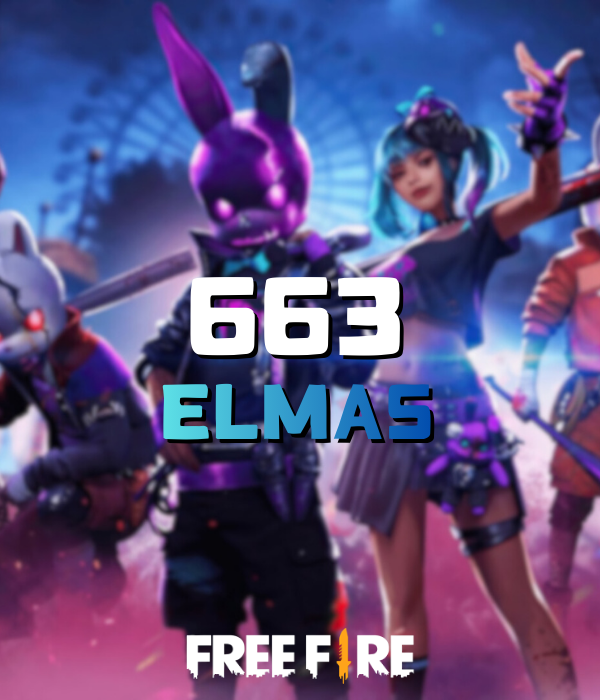 Free Fire 663 Elmas