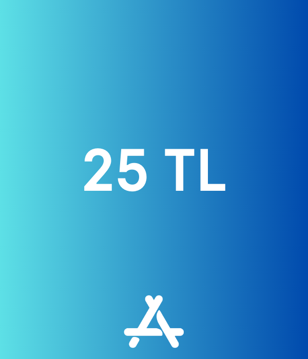 Apple Store & iTunes Hediye Kartı 25 TL