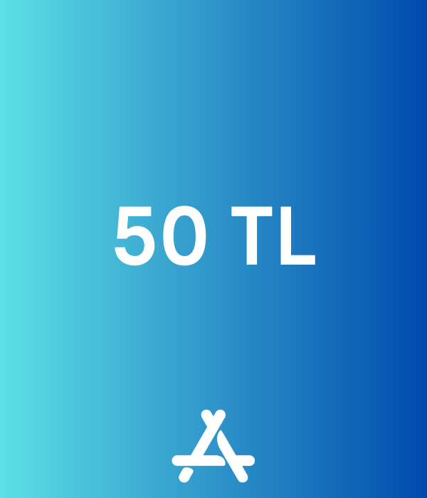 Apple Store & iTunes Hediye Kartı 50 TL