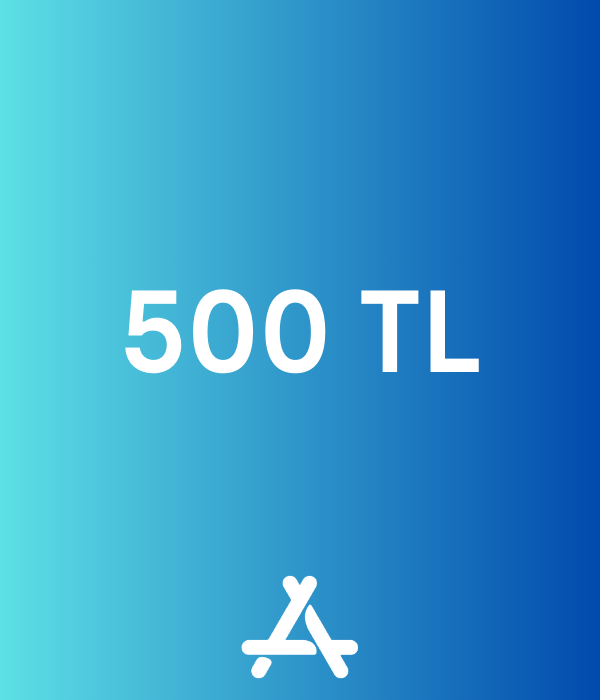 Apple Store & İtunes Hediye Kartı 500 TL