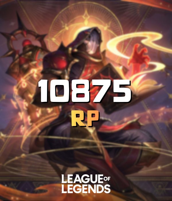 League Of Legends 10875 RP