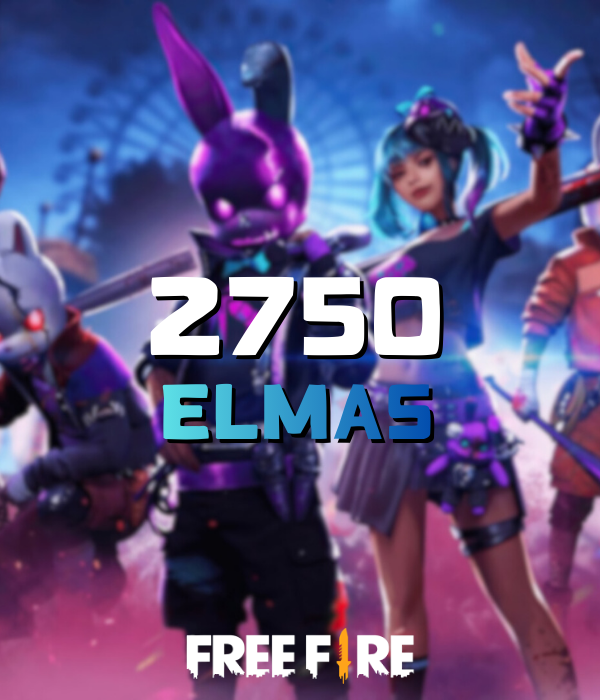 TR Free Fire 2200 + 550 Elmas