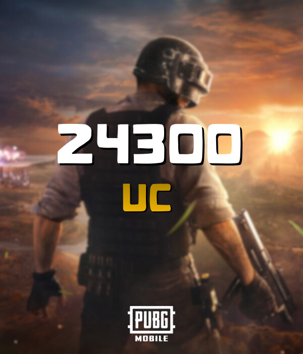 PUBG Mobile 24300 UC TR ID
