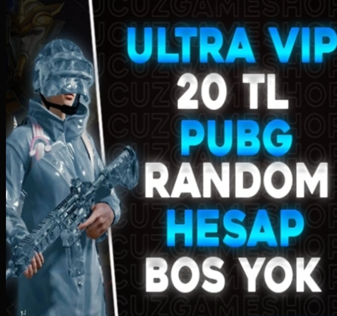 Pubg mobile random hesap 20 tl